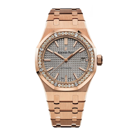 Audemars Piguet Royal Oak Automatic Ladies Diamond Watch 15451OR.ZZ.1256OR.02