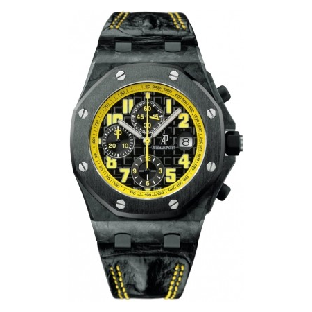 Audemars Piguet Royal Oak Offshore Black Dial Chronograph Automatic Men's Watch 26176FOOOD101CR01 26176FO.OO.D101CR.01