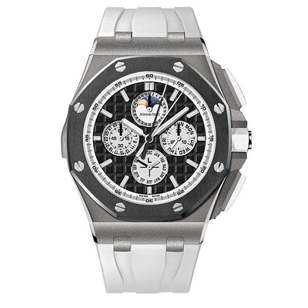 Audemars Piguet Royal Oak Offshore Chronograph Perpetual Calendar Titanium Men's Watch 26570IO.OO.A010CA.01