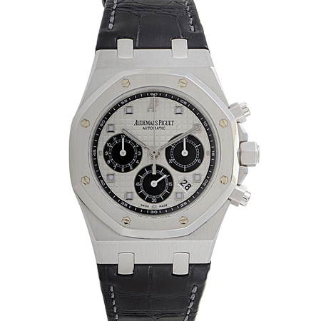 Audemars Piguet Royal Oak Silver Dial Chronograph Men's Watch 26035PTOOD002CR01 26035PT.OO.D002CR.01