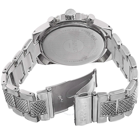 August Steiner Black Men's Watch AS8104SSB