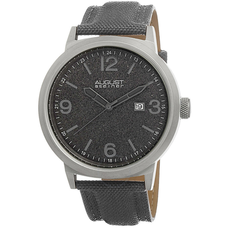 August Steiner Grey Men's Watch AS8088GY