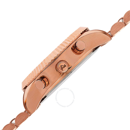 August Steiner Multi-Function Rose Dial Rose Gold-tone Ladies Watch AS8103RG