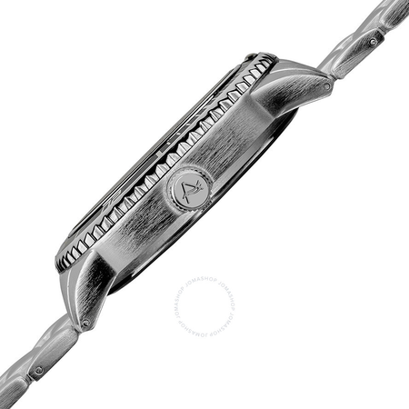 August Steiner Multi-Function Silver Dial Silver-Tone Men's Watch AS8059SS