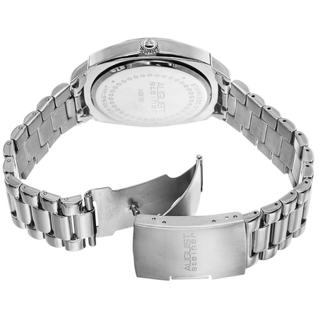 August Steiner Silver-tone Dial Men's Watch AS8160SS