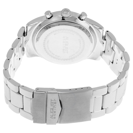 August Steiner Silver-Tone Ladies  Watch AS8087SS