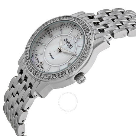 August Steiner Silver-tone Ladies Watch AS8027SS