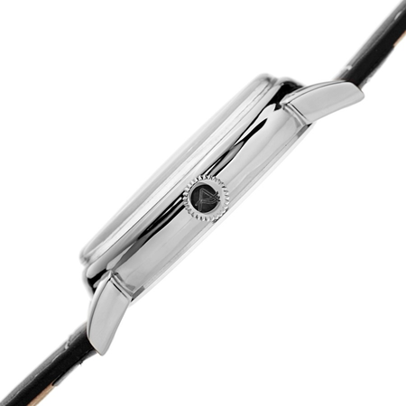 August Steiner Black Dial Men's Watch AS8182SSB