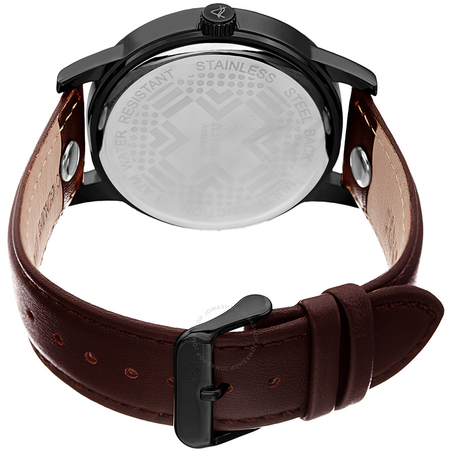 August Steiner Retrograde Black Dial Men's Watch AS8244BK