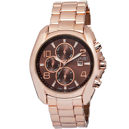 August Steiner Brown Men's Watch AS8109RG