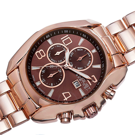 August Steiner Brown Men's Watch AS8109RG