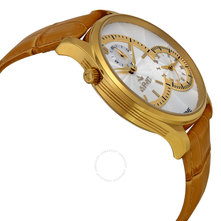 August Steiner Dual Time Gold-tone Men's Watch AS8010YG