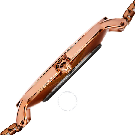 August Steiner Silver Dial Men's Rose Gold Tone Watch AS8216RG