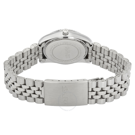 August Steiner Silver-tone Diamond Ladies Watch AS8046SS