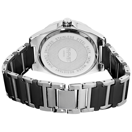 August Steiner Silver-tone Ladies Watch AS8036BK