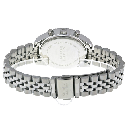 August Steiner Silver-Tone Ladies Watch AS8103SS AS8103SS