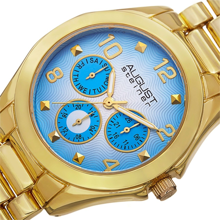 August Steiner Blue Dial Ladies Watch AS8150YG