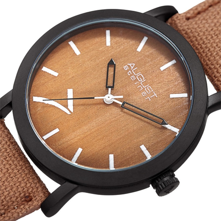 August Steiner Brown Dial Men's Watch AS8238BR