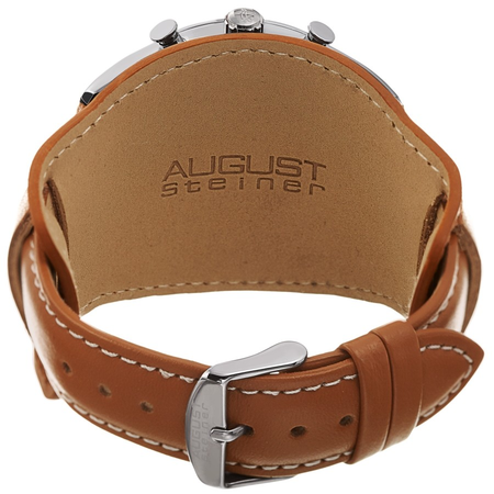 August Steiner Grey Dial Men's Watch AS8270GNBR