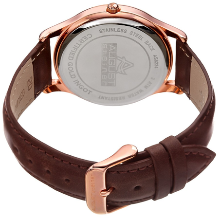 August Steiner Silver-tone Dial Men's Watch AS8224RG