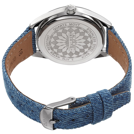 August Steiner White Dial Ladies Watch AS8266SS