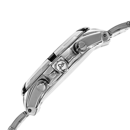 August Steiner White Dial Men's Watch AS8127SSW