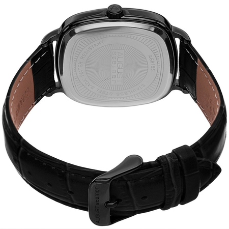 August Steiner Black Dial Men's Watch AS8155BK