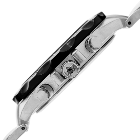 August Steiner Black Dial Men's Watch AS8161SSB