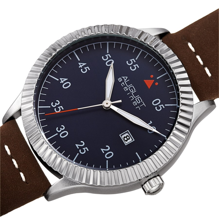 August Steiner Blue Dial Men's Watch AS8272BRBU