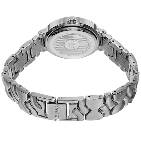 August Steiner Diamond Pink Dial Ladies Watch AS8157PK