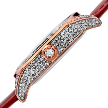 August Steiner Diamond White Dial Ladies Watch AS8188RD