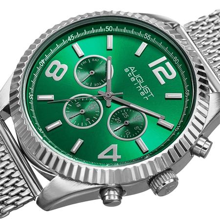 August Steiner Green Dial Men's Watch AS8196GN