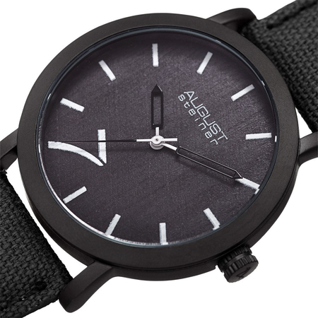 August Steiner Grey Dial Men's Watch AS8238BK
