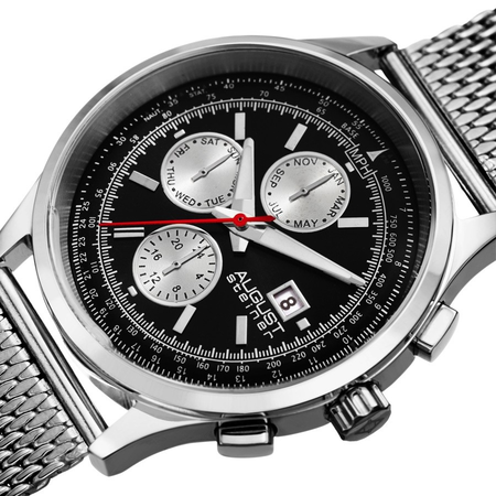 August Steiner Multi-Color Dial Men's Watch AS8194SSB