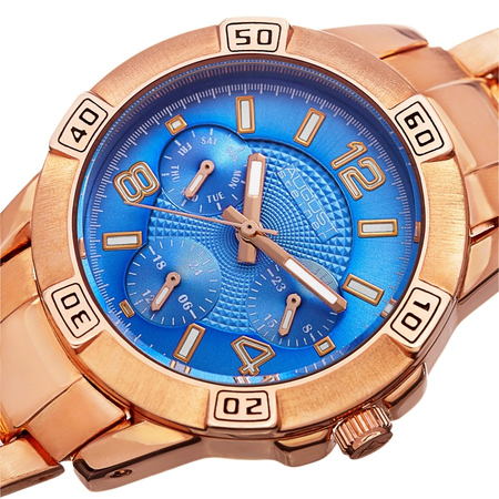 August Steiner Purple Dial Ladies Watch AS8143RGBU