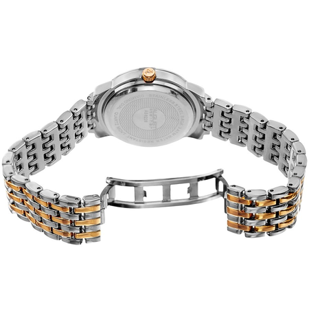 August Steiner Silver-tone Dial Ladies Watch AS8228TTG