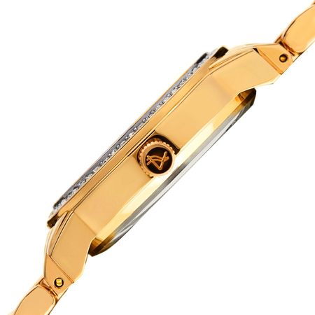 August Steiner Silver-tone Dial Ladies Watch AS8246YG