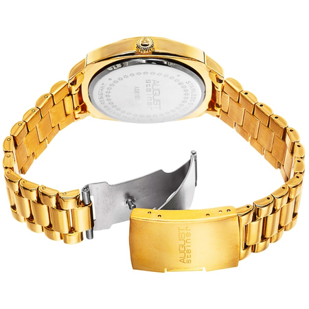 August Steiner Silver-tone Dial Men's Watch AS8160YG