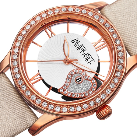 August Steiner White Dial Ladies Watch AS8176WTR