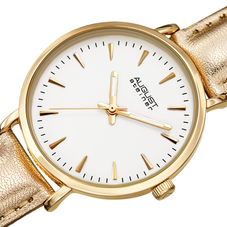 August Steiner White Dial Ladies Watch AS8259YG