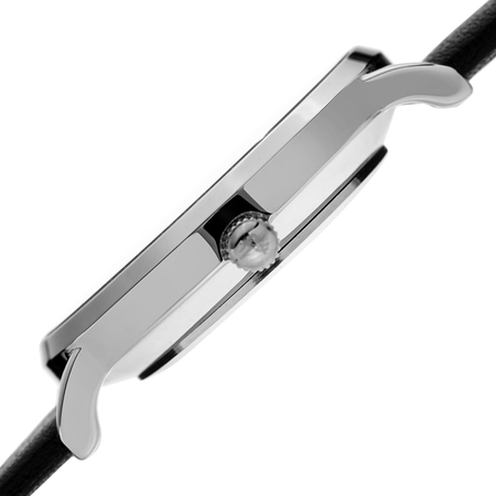 August Steiner White Dial Men's Watch AS8256SSBK