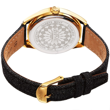 August Steiner Black Dial Ladies Watch AS8266BK
