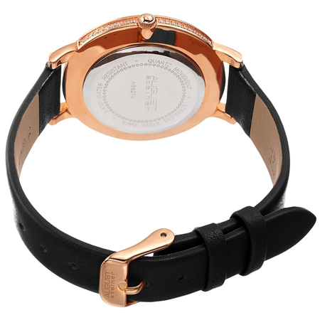 August Steiner Black Dial Ladies Watch AS8274BKR