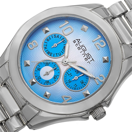 August Steiner Blue Dial Ladies Watch AS8150SS