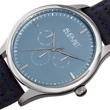 August Steiner Blue Dial Men's Watch AS8243SSBU