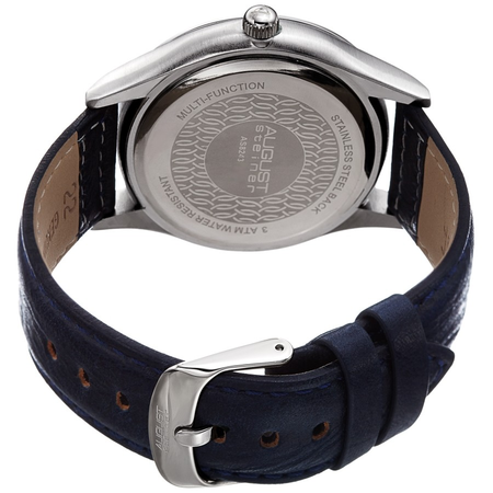 August Steiner Blue Dial Men's Watch AS8243SSBU