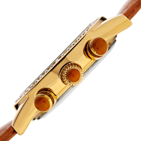 August Steiner Brown Dial Ladies Watch AS8236TN