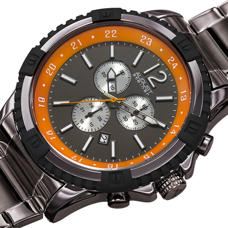August Steiner Chronograph Grey Dial Men's Watch AS8229GNOR