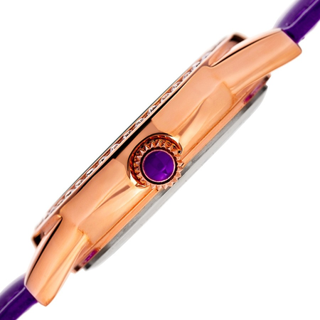 August Steiner Purple Dial Ladies Watch AS8234PU