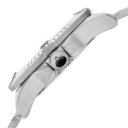 August Steiner Silver-tone Dial Men's Watch AS8185SS